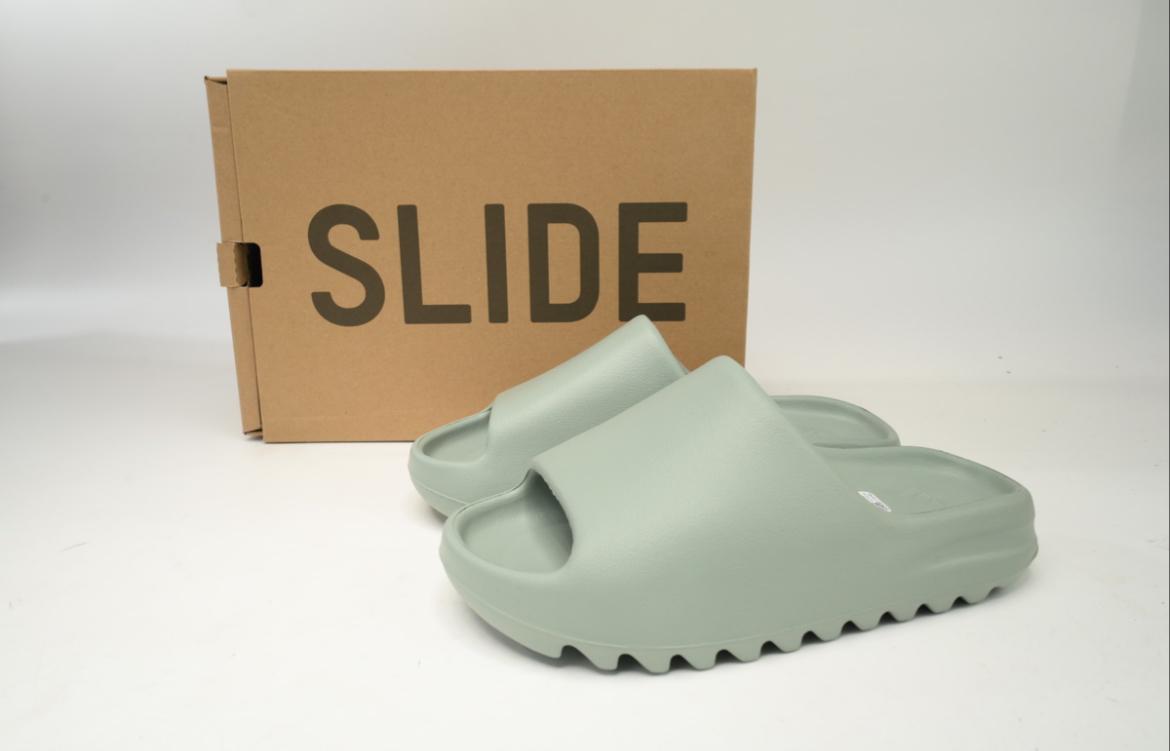 adidas Yeezy Slide Enflame Oil Bite Flower Fruit Green