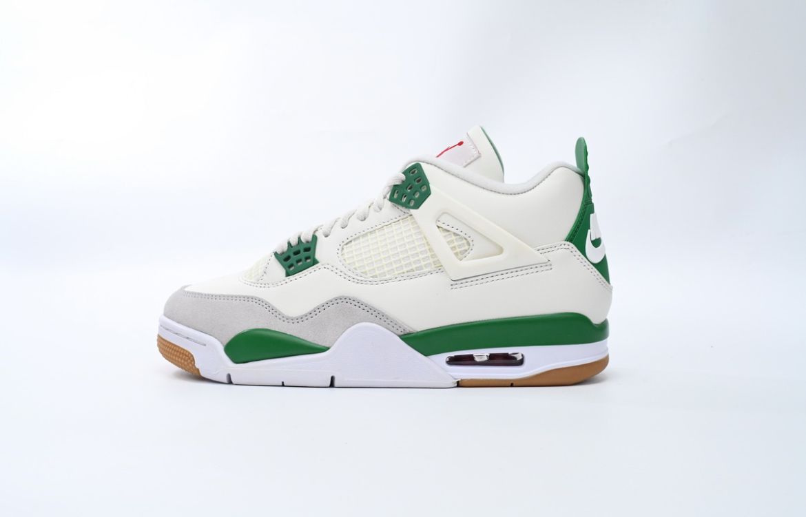 Jordan 4 retro SB PINE green
