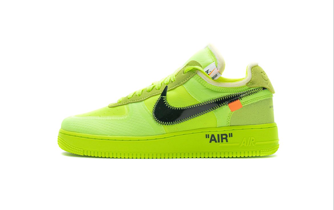 Air Force Fluorescent Green Off White