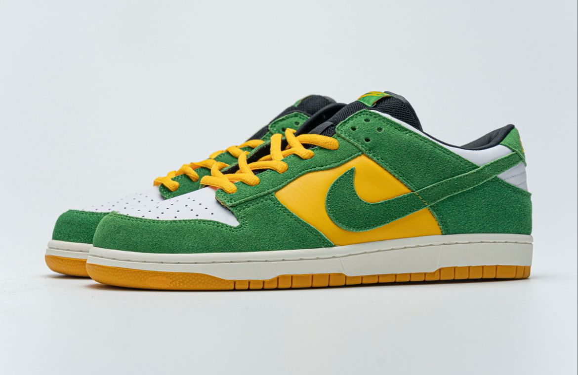 Nike Dunk Low Green Yellow