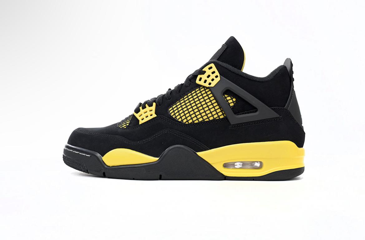 Jordan 4 Retro Yellow Thunder