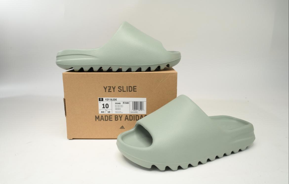 adidas Yeezy Slide Enflame Oil Bite Flower Fruit Green