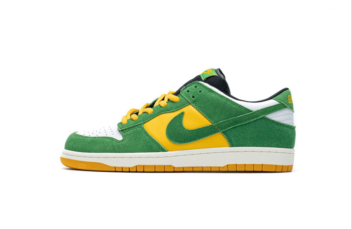 Nike Dunk Low Green Yellow