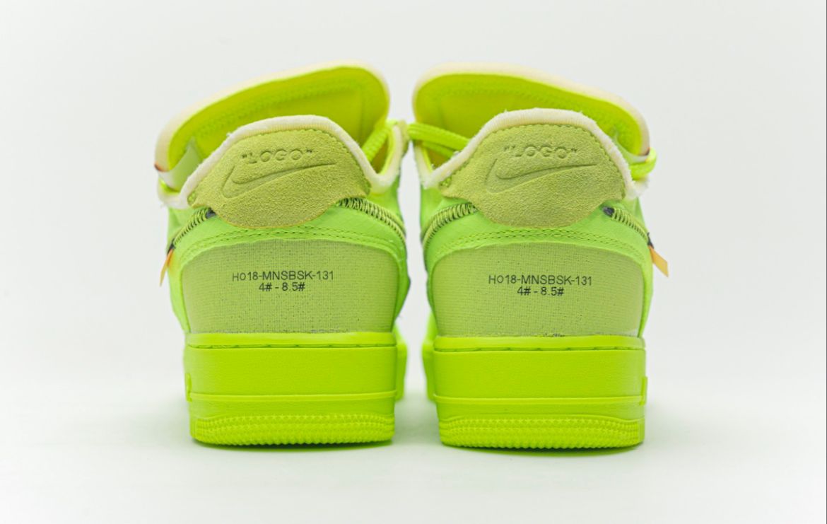 Air Force Fluorescent Green Off White