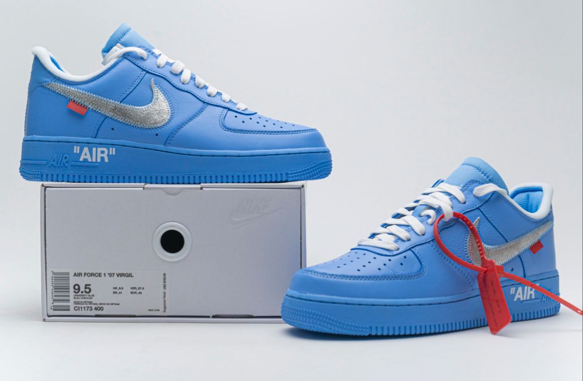 Air Force Off White Blue
