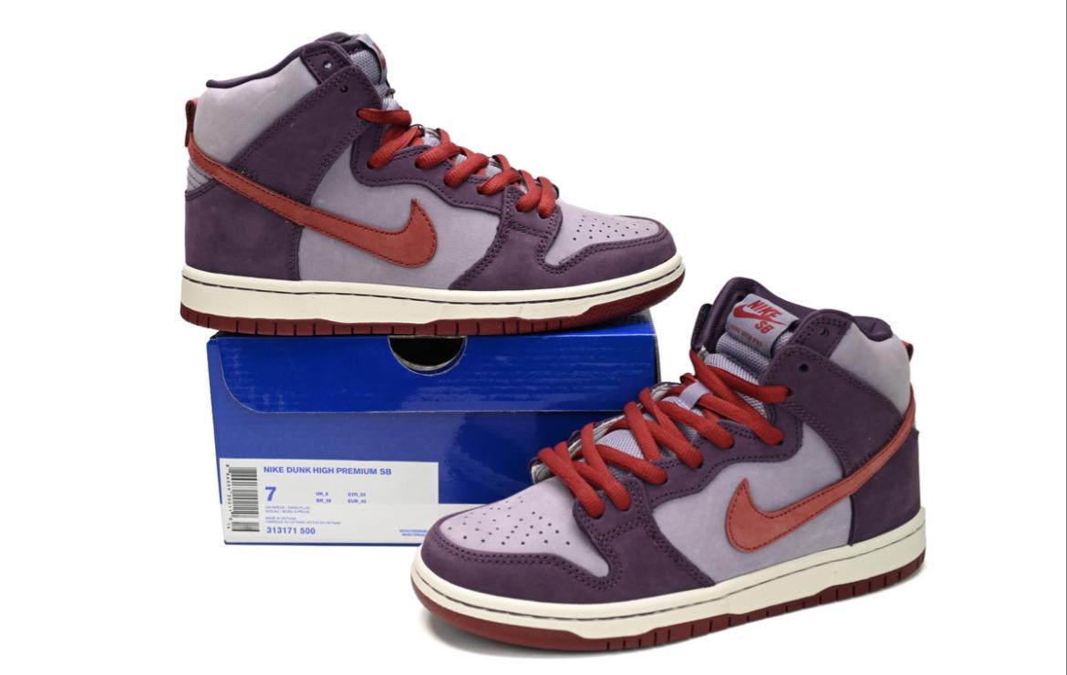 Dunk SB High Daybreak Plum