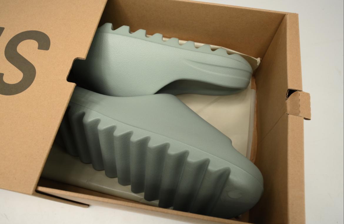 adidas Yeezy Slide Enflame Oil Bite Flower Fruit Green